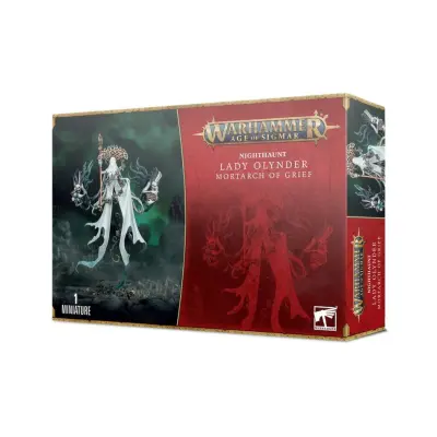 Nighthaunt, lady olynder mortarch of grief, age of sigmar, games workshop, model 91-25